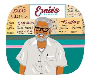 Ernie Mercado dished out good food at low prices for 34 years at Caltech. Upon his retirement, alumni and students showed their appreciation by raising more than $35,000 as a final tip.