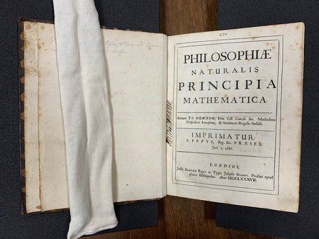 Caltech Professor and Alumnus Team Up to Find Uncounted Copies of Newton’s “Principia”